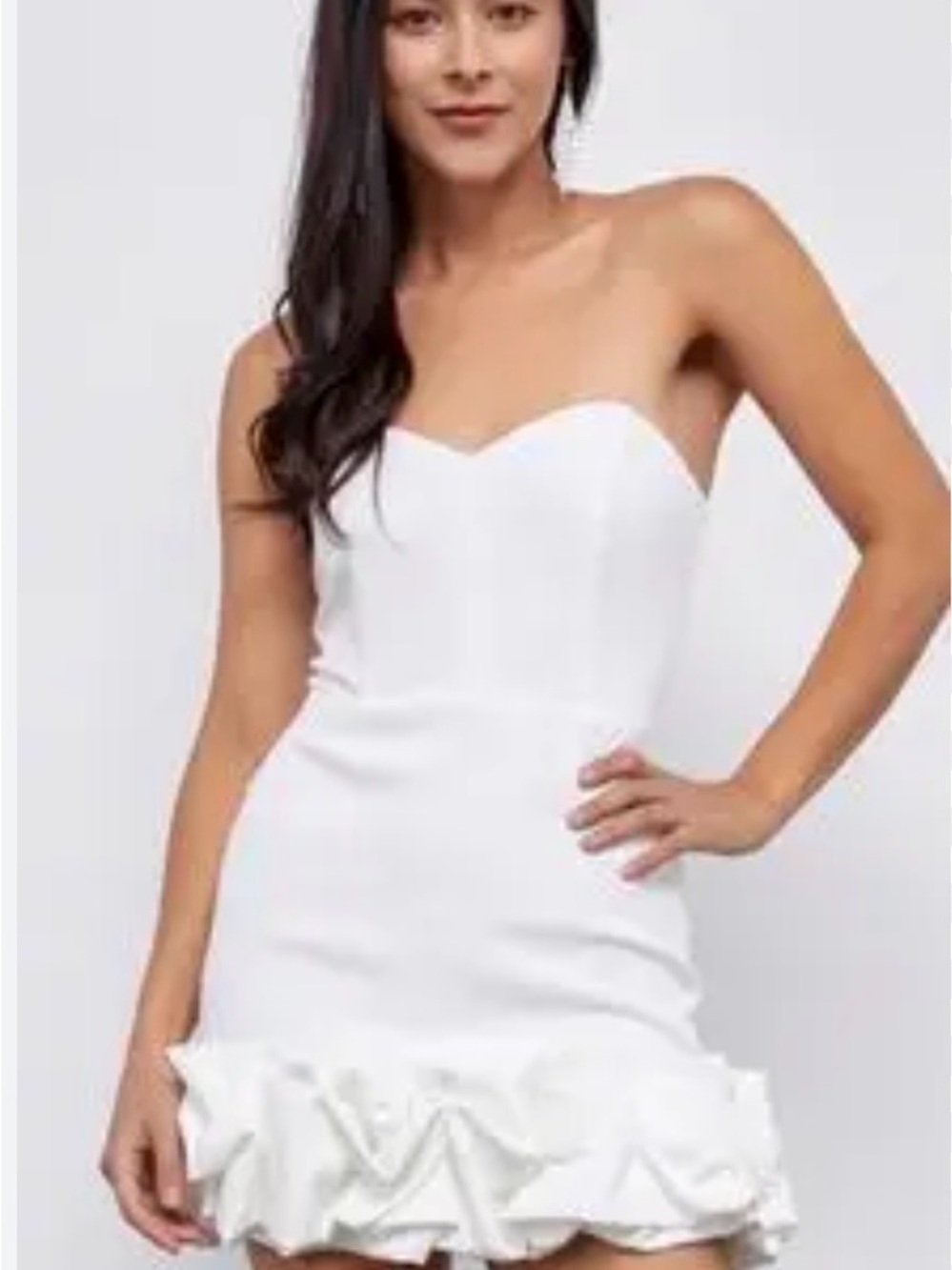DO+BE White Mini Dress